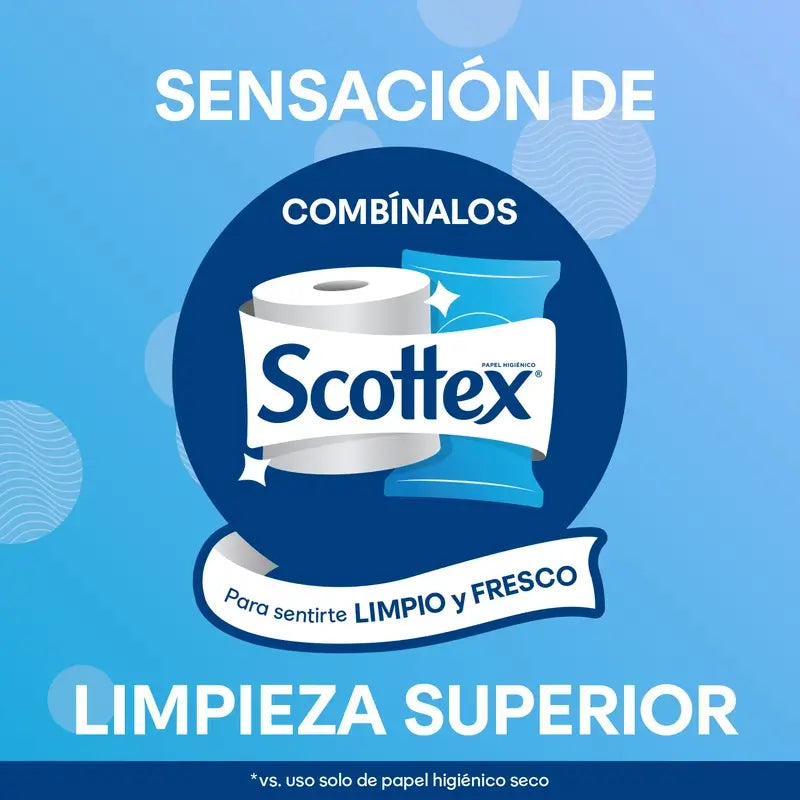 Papier hygiénique humide Scottex Aloe Vera, 66 unités