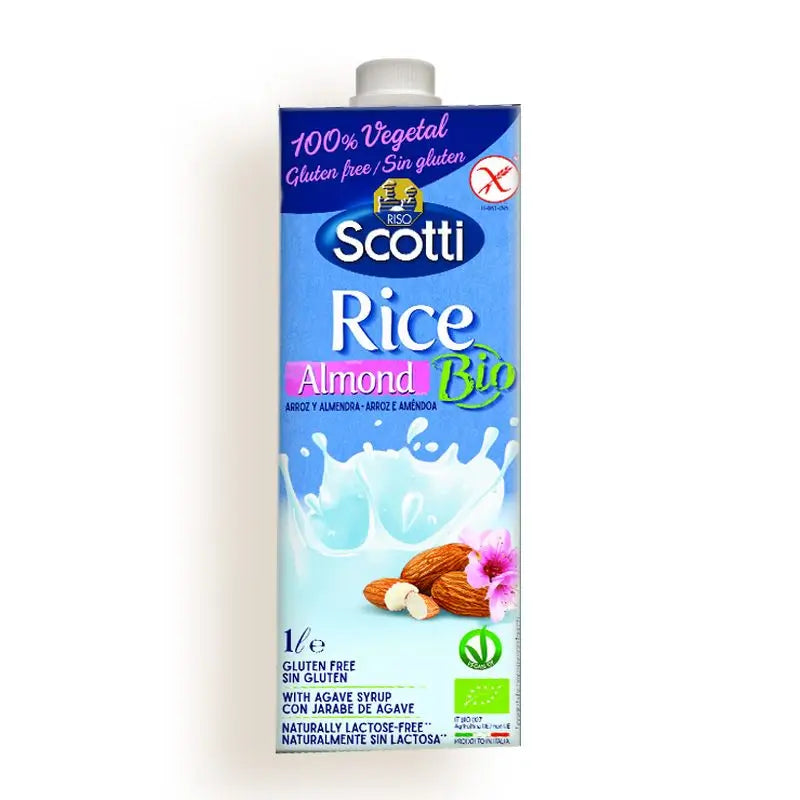 Scotti Rice & Almond Vegetable Drink 1L Bio Sg Vega