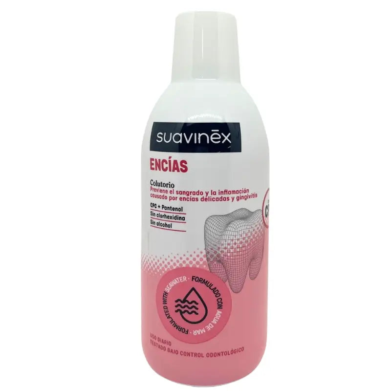 Bain de bouche Suavinex Gum, 500 ml