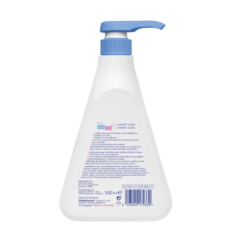 SEBAMED Shampooing doux pour bébé 500 ml