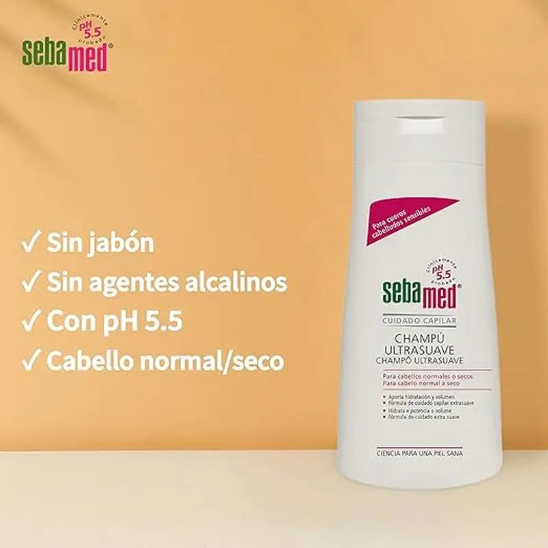 SEBAMED Shampooing ultra doux 400 ml