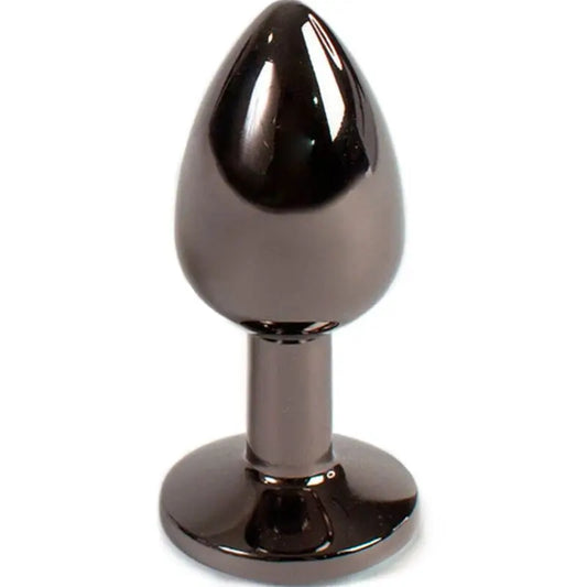 Secret Play Gunmetal Butt Plug Taille S 7 Cm
