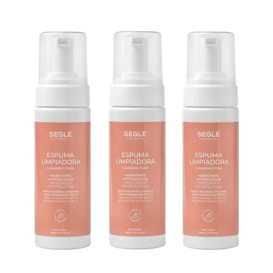 Segle Clinical Foaming Cleansing Foam, 3x150 ml