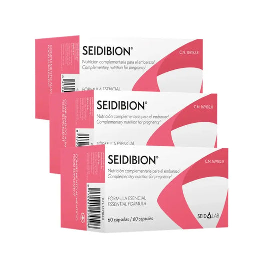 Seidibion Grossesse et Allaitement, Pack 3 x 60 Capsules