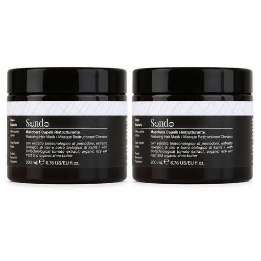 Masque réparateur Sendo, 200 ml, lot de 2