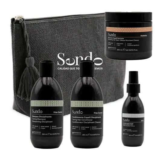 Routine Sendo Frizz pour les cheveux crépus