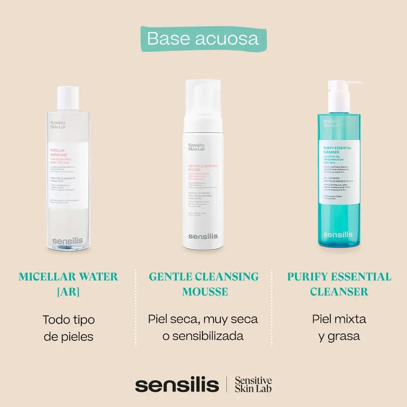 Sensilis Mousse nettoyante douce pour les peaux sensibles et réactives 200 ml