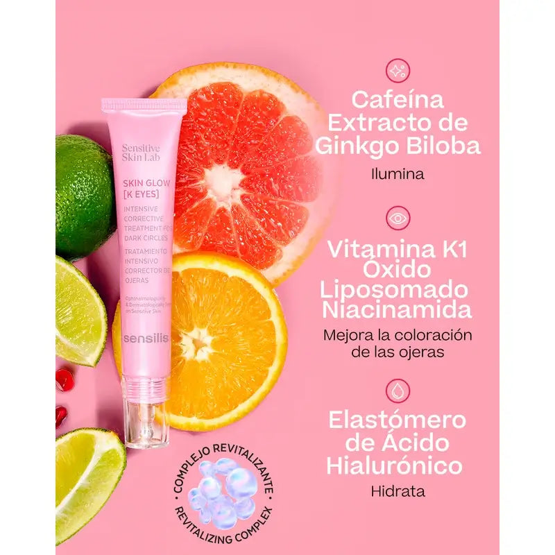 Sensilis K Eyes Skin Glow Contour des yeux 15Ml
