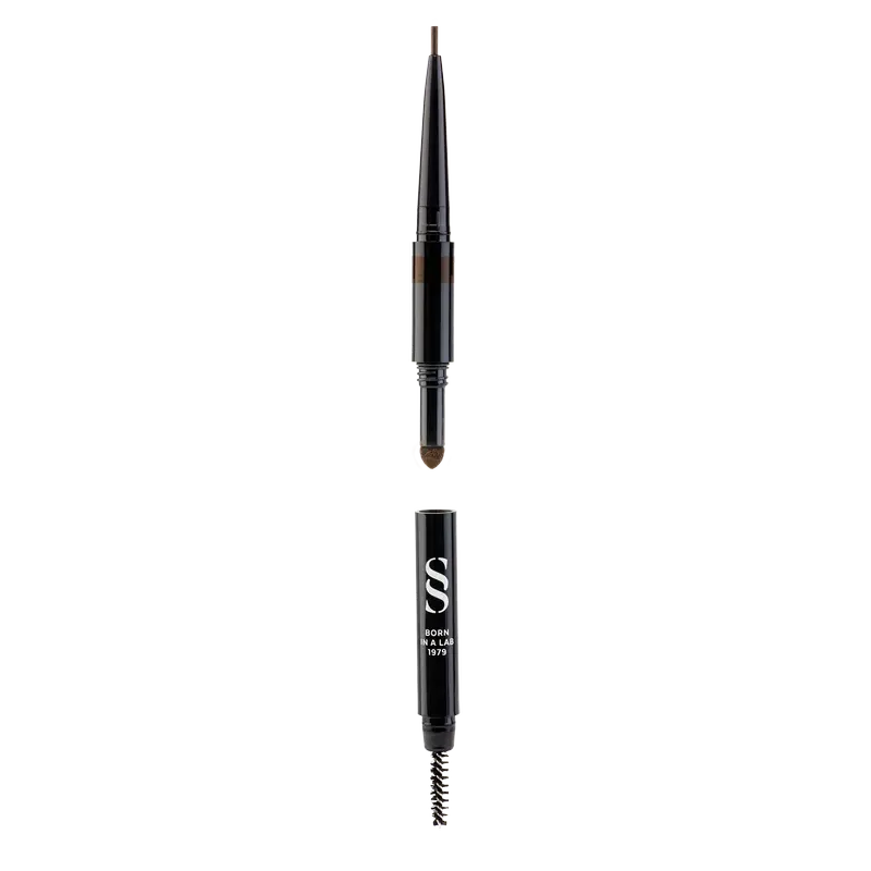 Sensilis Makeup Eyebrow Filler Pencil 3 In 1 02 Taupe 0,5 gr