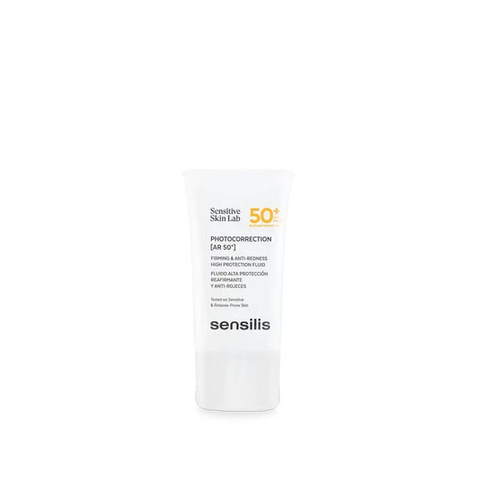 Sensilis Photocorrection [Ar SPF 50+] Fluide raffermissant et anti-rougeurs 40 ml