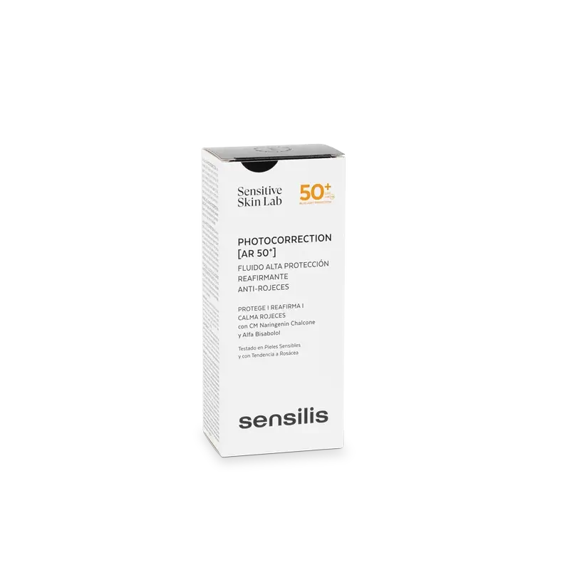 Sensilis Photocorrection [Ar SPF 50+] Fluide raffermissant et anti-rougeurs 40 ml