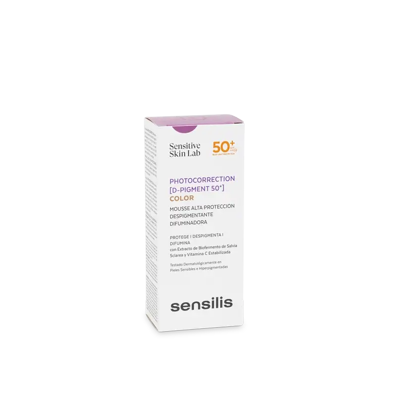 Sensilis Photocorrection [D-Pigment 50+] Mousse dépigmentante 40 ml