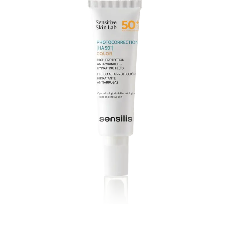 Sensilis Photocorrection [Ha 50+] Couleur hydratante et anti-rides 50Ml