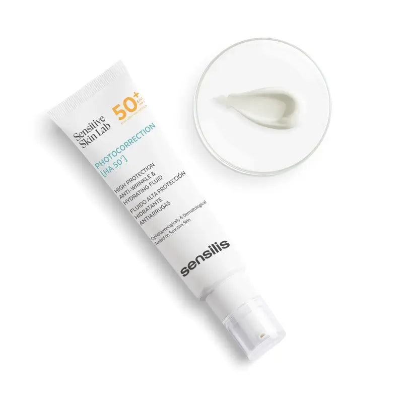 Sensilis Photocorrection [Ha 50+] Crème hydratante et anti-rides 50Ml