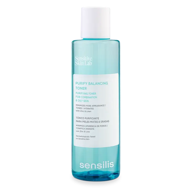 Sensilis Purify Balancing Toner Tonique nettoyant pour les peaux grasses et mixtes 200 ml