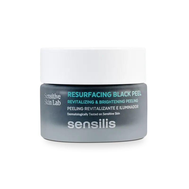 Sensilis Resurfacing Black Peel Peeling revitalisant et éclaircissant 50 ml