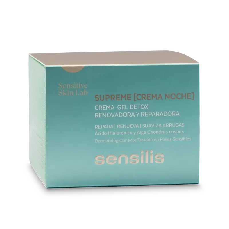 Sensilis Supreme Renewing & Repairing Detox Night Cream , 50 ml