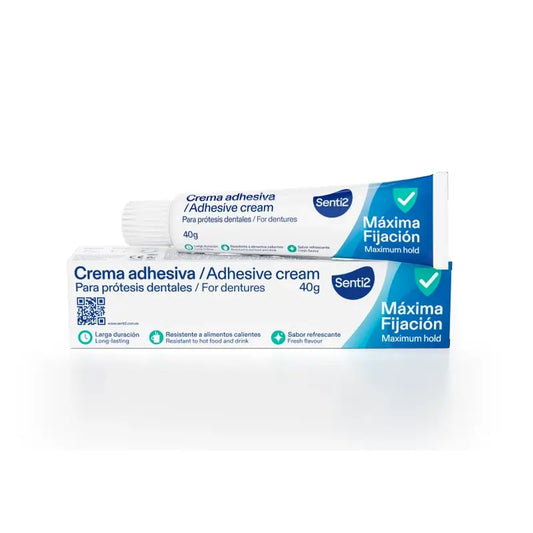 Senti2 Crème adhésive pour prothèse, 40 ml