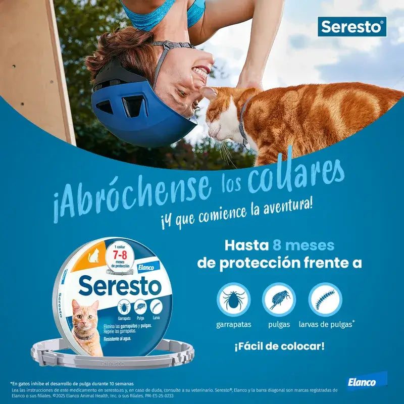 Collier pour chat Seresto Pack 2 unités