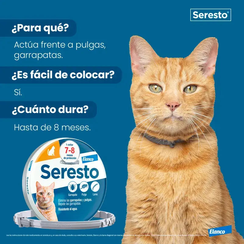 Collier pour chat Seresto Pack 2 unités