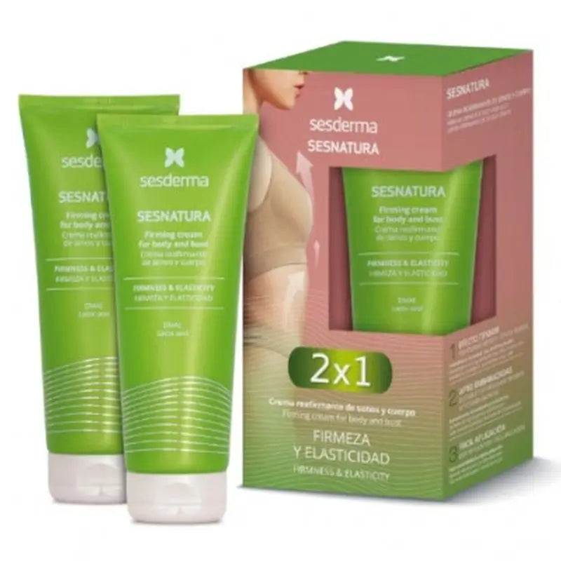 Sesderma Sesnatura Crème raffermissante Duplo, 2x200 ml