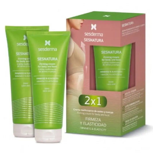 Sesderma Sesnatura Crème raffermissante Duplo, 2x200 ml