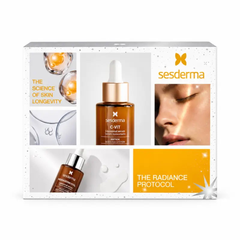 Sesderma The Radiance Protocol Pack : Sérum C-Vit + Sérum Hidraderm Hyal