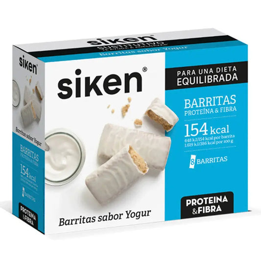 Siken Yoghurt Flavour Substitute Bars, 8 units