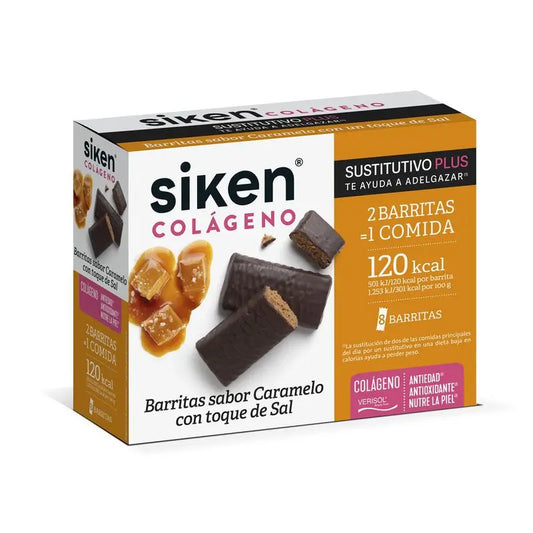 Siken Substitute Collagen Barrita Caramel , 8 units