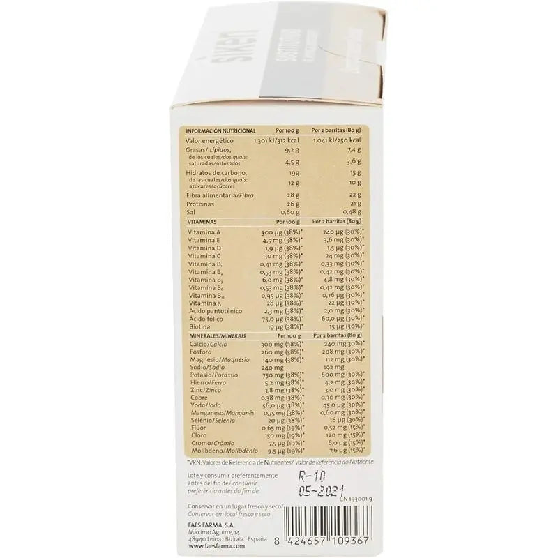 Barres de biscuits de substitution Siken 8 unités