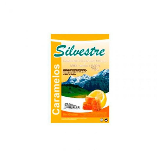 Bonbons complets au miel et au citron Silvestre, 1 kg