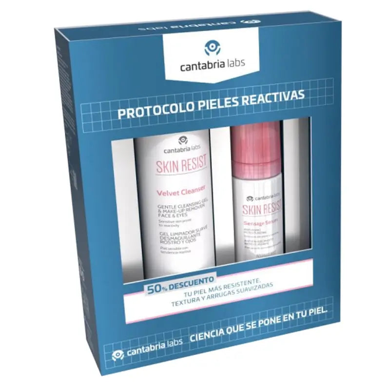 Skin Resist Pack Sérum Sensage 30Ml+Velvet Clean 200Ml C3 25