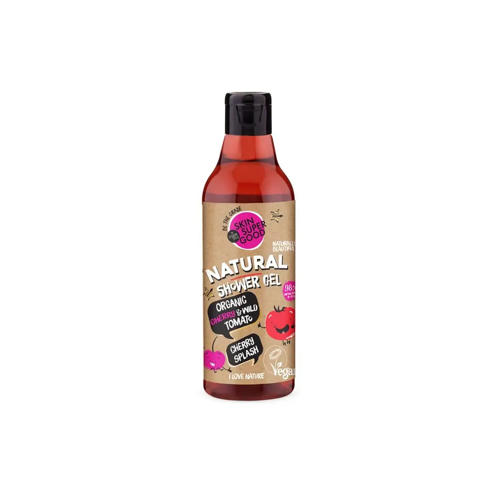 Skin Super Good Natural Gel Douche Cherry Splash, 250Ml