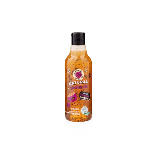 Skin Super Good Organic Passion Fruit & Basil Seed Natural Shower Gel, 250Ml
