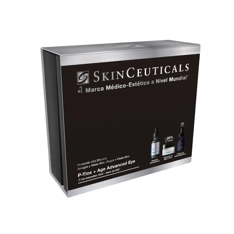 Skinceuticals Wrinkle & Glass Skin P-Tiox + Age Advanced Eye Protocol