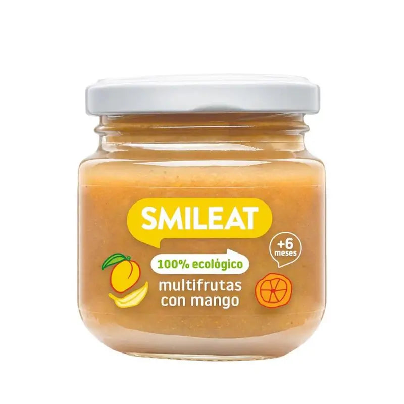 Smileat Multifruits avec mangue, 6x130 Gr