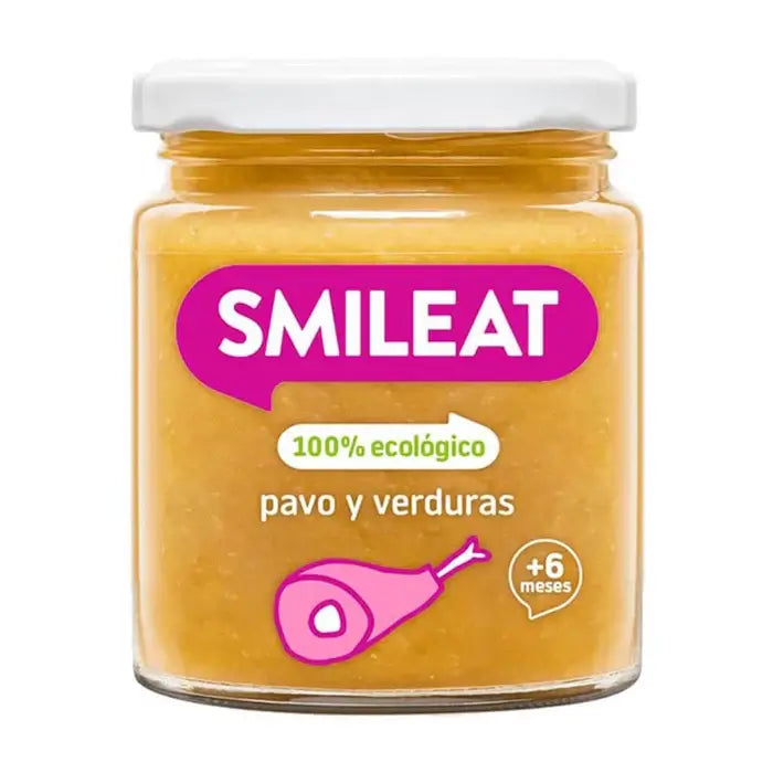 Smileat Tarte à la dinde et aux légumes, 6x230 Gr