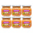 Smileat Bocal Trois Fruits, Pack 6 x 130 Gr