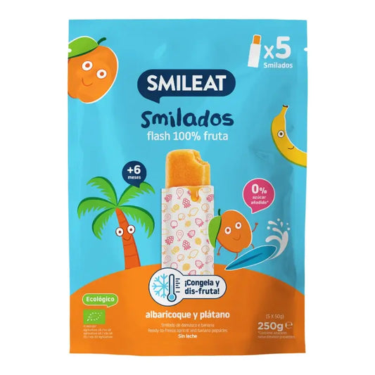 Smileat Smiled Abricot-Banane Smileat Eco 50G