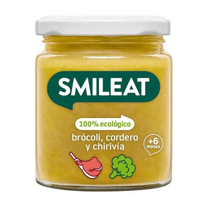 Brocoli à l'agneau et au panais Smileat Organic, 230 g