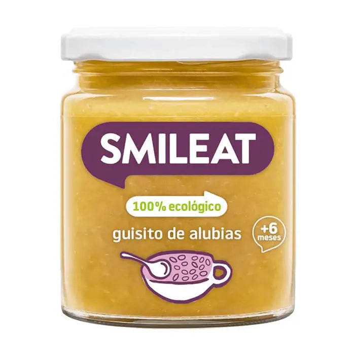 Pot de ragoût de petits haricots Smileat, 230 g