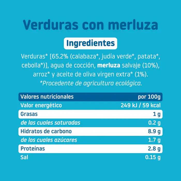 Merlu Smileat aux légumes, 230 g