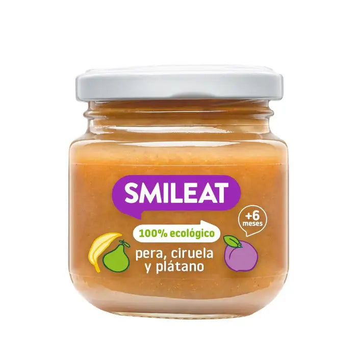 Smileat Pot de trois fruits, 130g