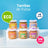 Smileat Pot de trois fruits, 130g