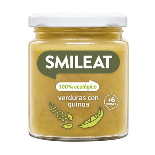 Smileat Tarte aux légumes et au quinoa bio, 230 grammes