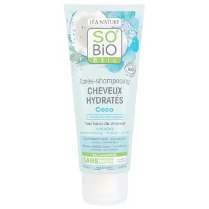 So'Bio Etic Moisturising Conditioner Coconut-Hyaluron Ac. 200Ml