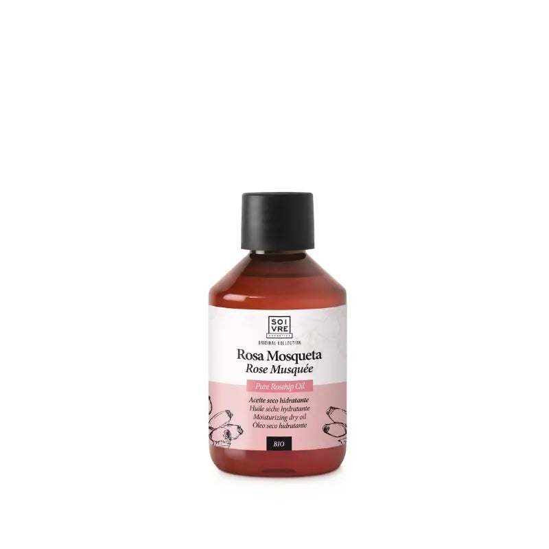 Soivre Huile sèche à la rose musquée BIO, 200 ml