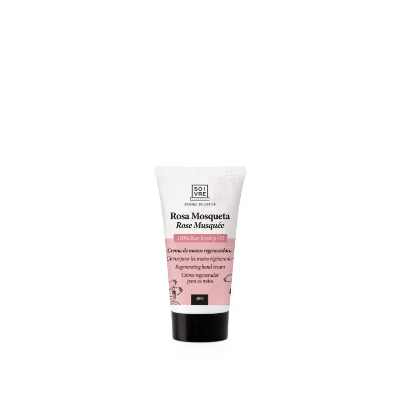 Soivre Crème pour les mains à la rose musquée BIO, 50 ml