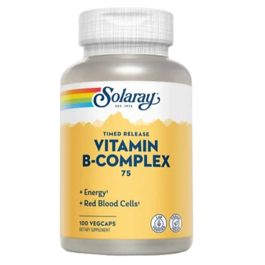 Solaray B Complex 75 A/R , 100 gélules