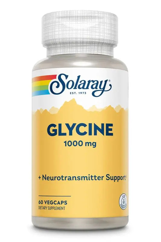 Solaray Glycine, 60 1000 Mg Capsules